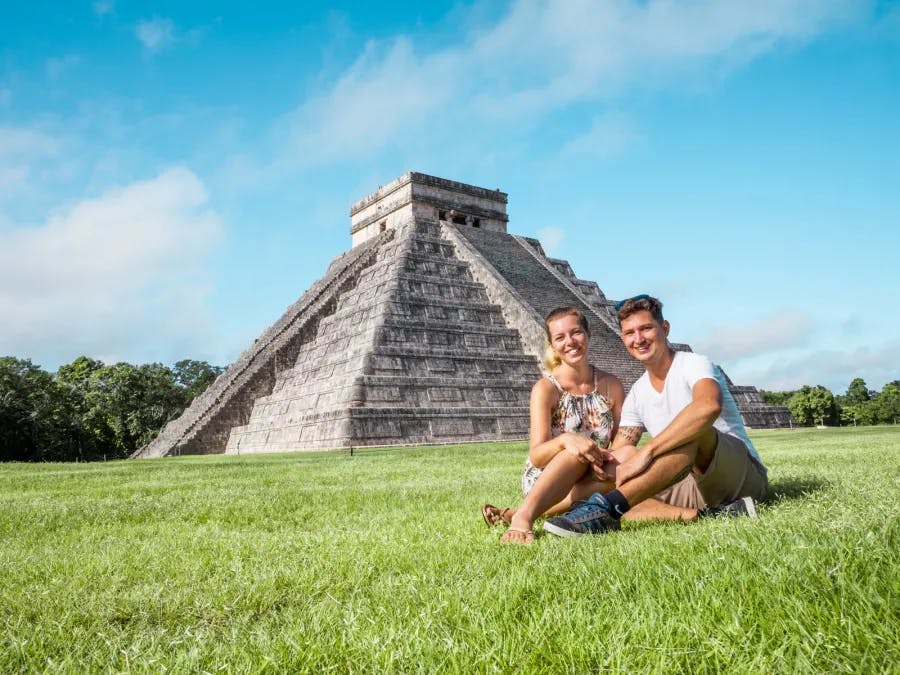 Der Besuch von Chichén Itzá gehörte zu den teuersten Aktivitäten auf unserer Reise. Wir waren überrascht, wie wenig wir insgesamt ausgegeben haben.