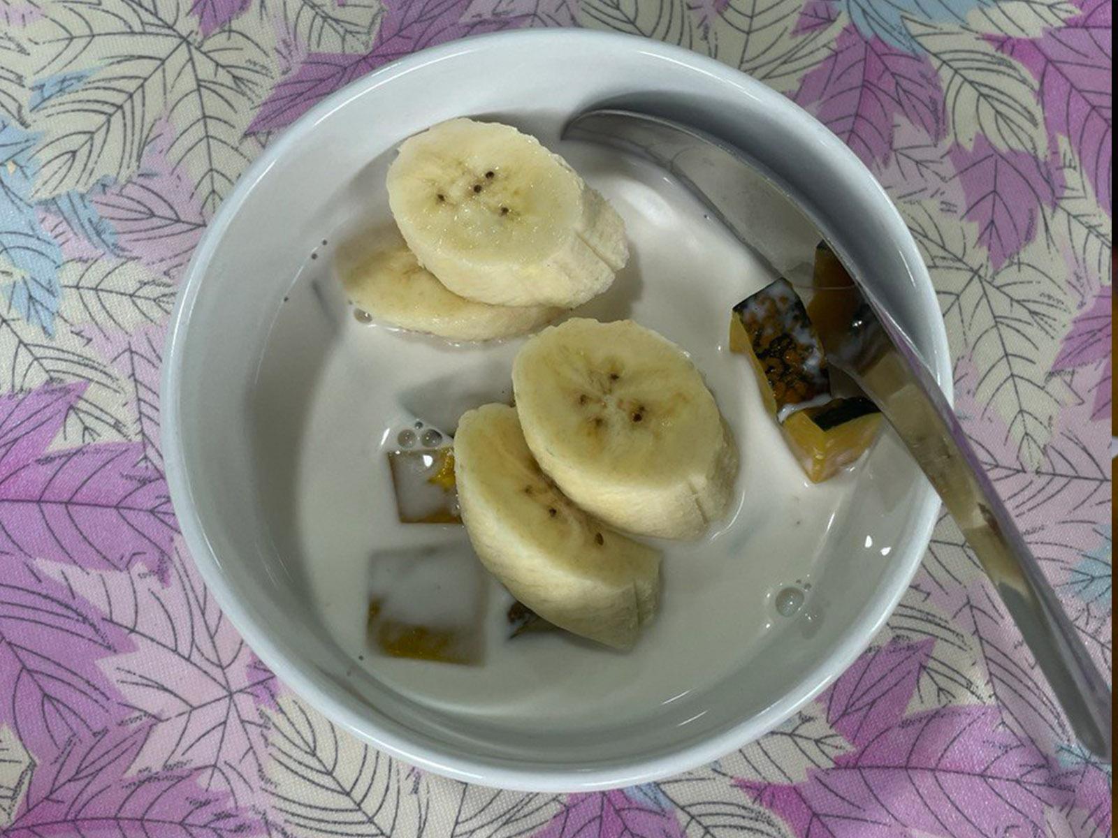 Bananen in Kokosmilch - man findet es nur selten auf der Speisekarte