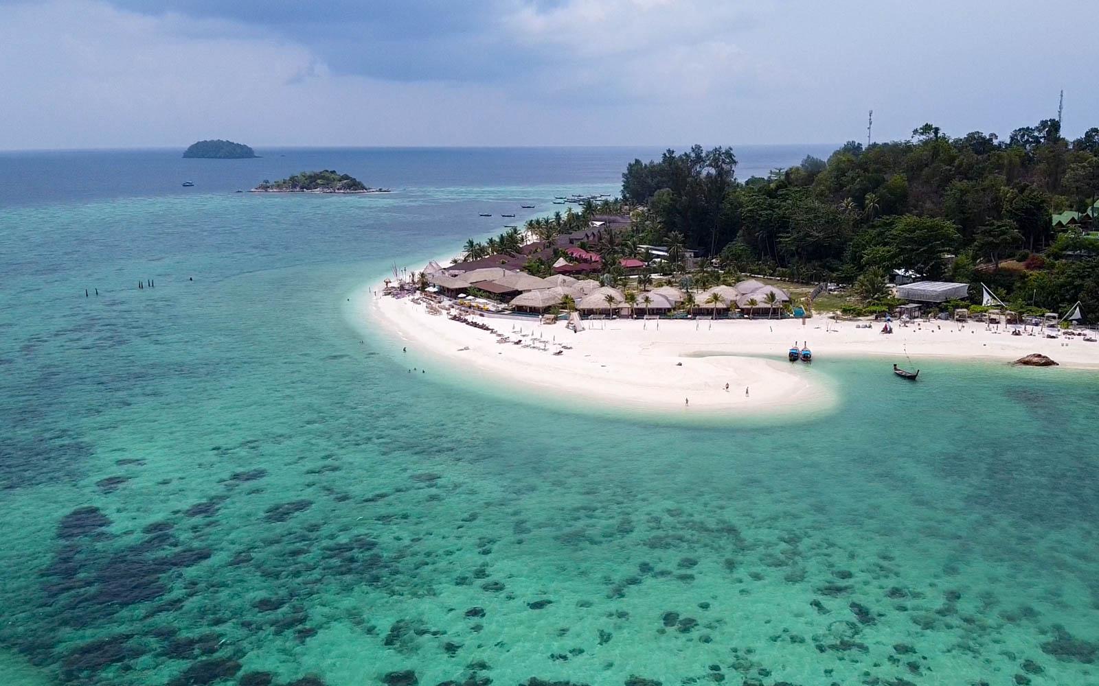 Der North Point Beach befindet sich am Ende des Sunrise Beach