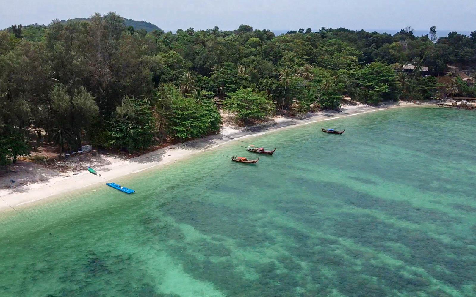 Wer es sehr ruhig mag, der wird am Sunset Beach fündig