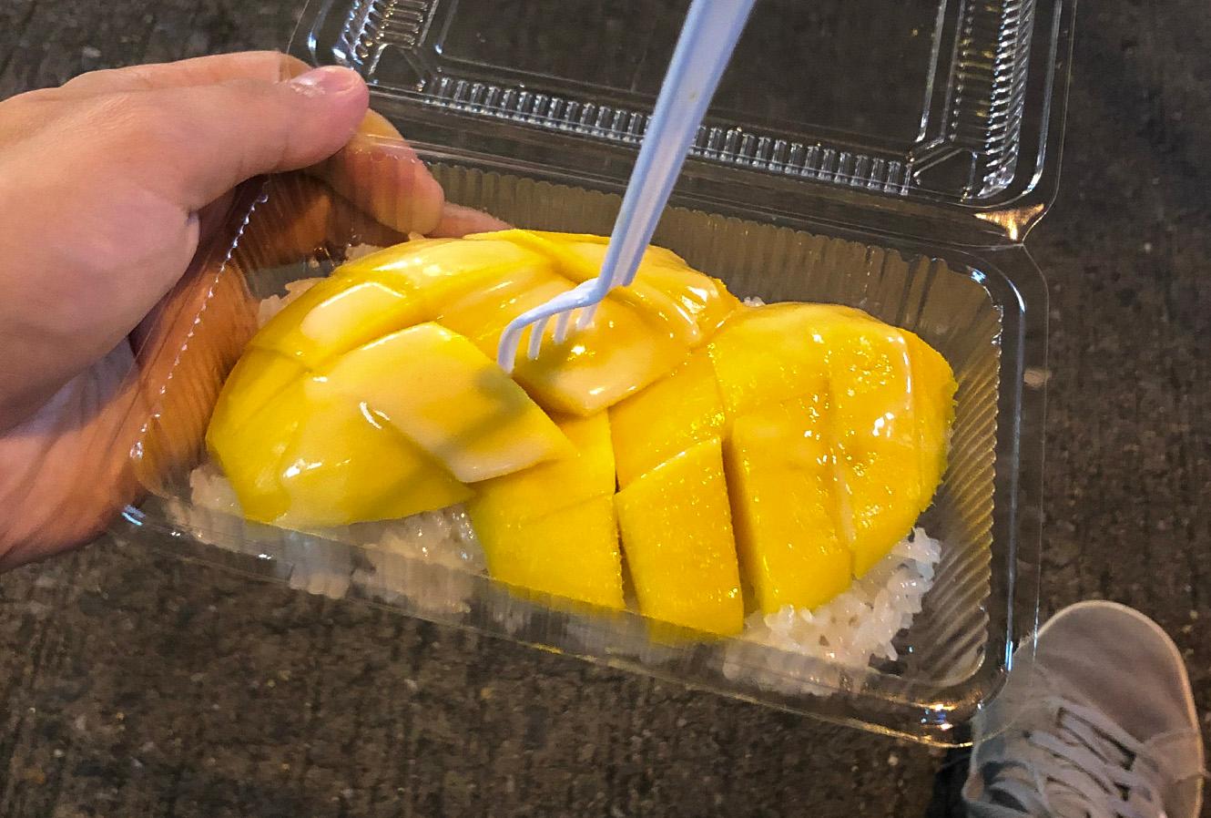 Egal wie voll wir sind - Mango Sticky Rice geht immer